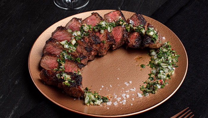 PAN-ROASTED STRIP STEAK