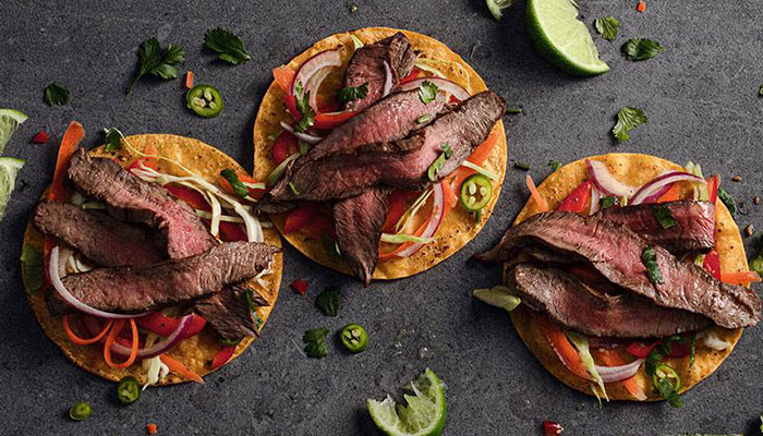 Flat Iron Korean Street Tacos