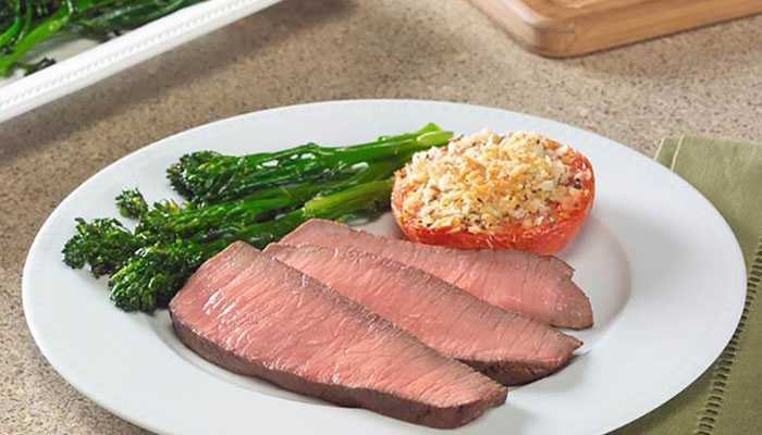 Rosemary-Seasoned Top Round London Broil Rosemary-Seasoned Top Round London Broil
