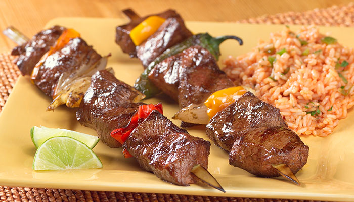 Sirloin Grilled Kabobs