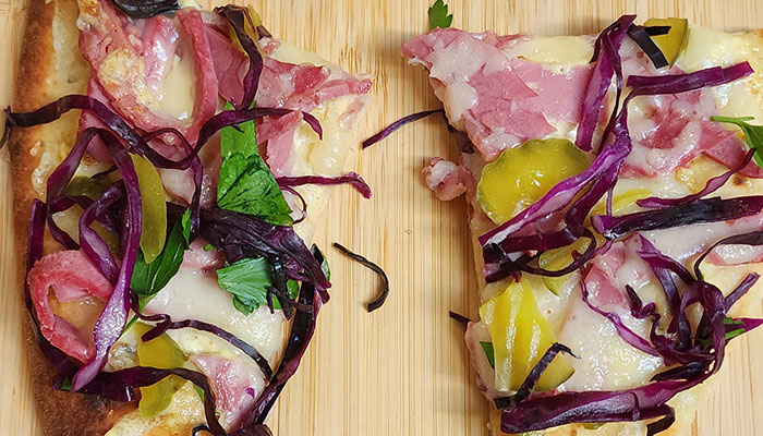 Corned Beef Flatbread
