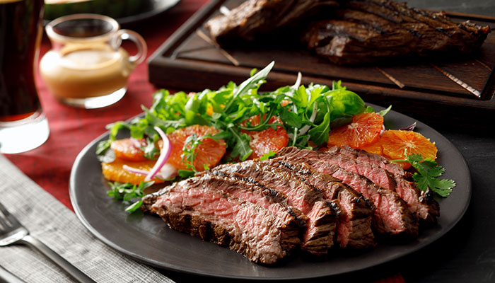 Mojo Marinated Sirloin Flap Steak